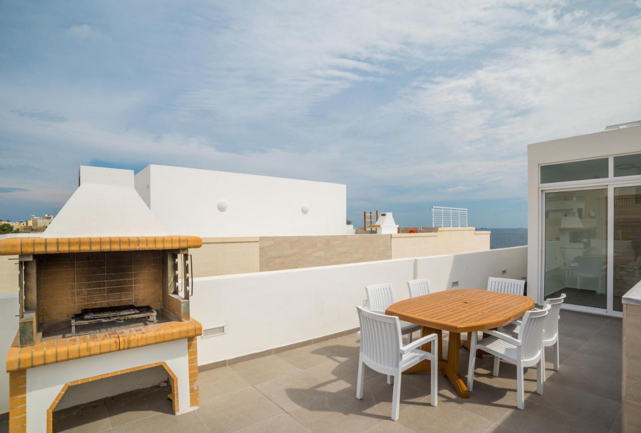 The Sea-Bank Villa Apartments Marsaskala Exterior photo