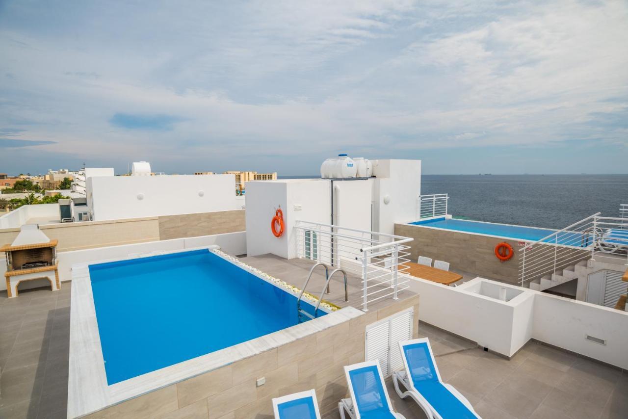 The Sea-Bank Villa Apartments Marsaskala Exterior photo