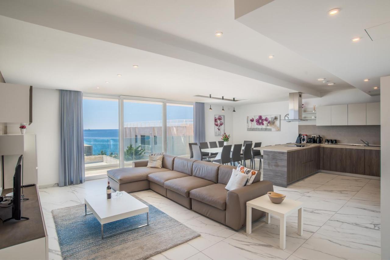 The Sea-Bank Villa Apartments Marsaskala Exterior photo
