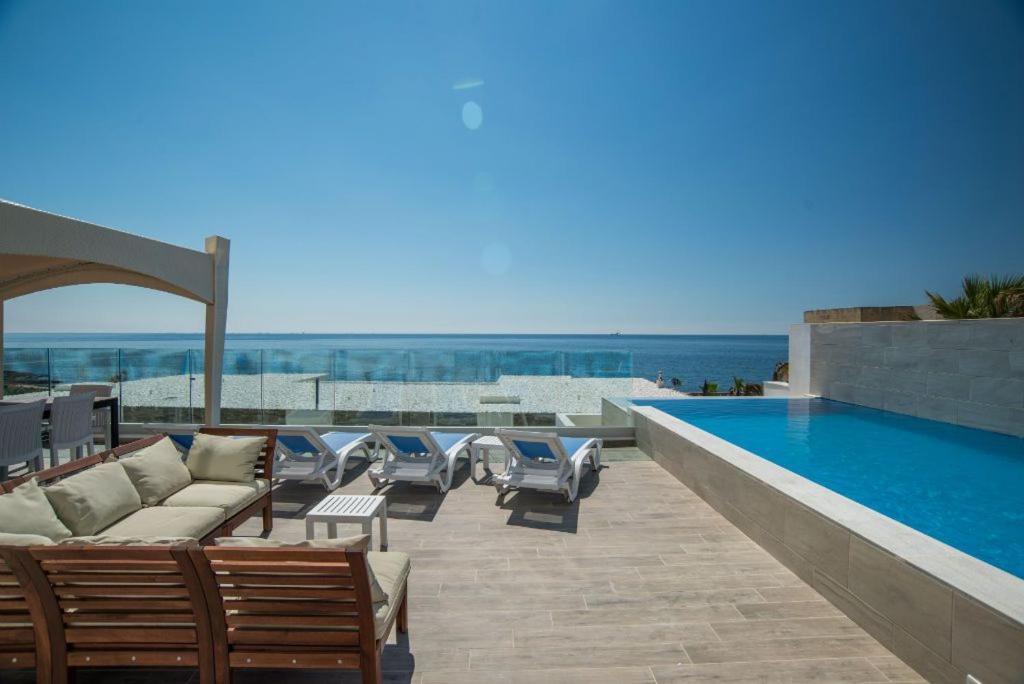 The Sea-Bank Villa Apartments Marsaskala Exterior photo