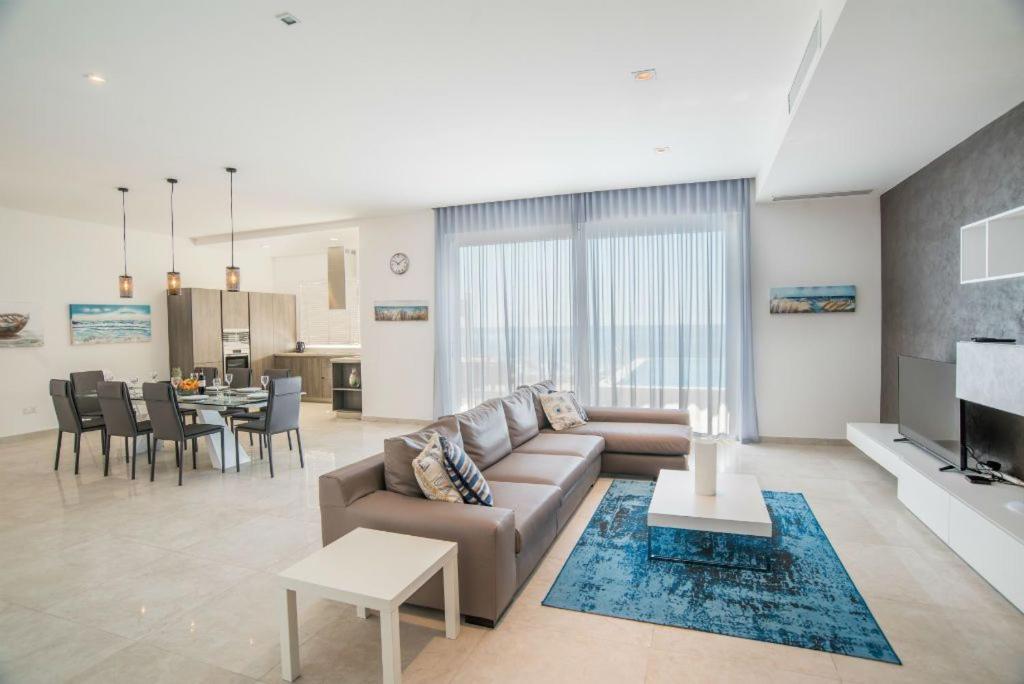 The Sea-Bank Villa Apartments Marsaskala Exterior photo